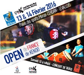 Affiche Open Kendo 2016